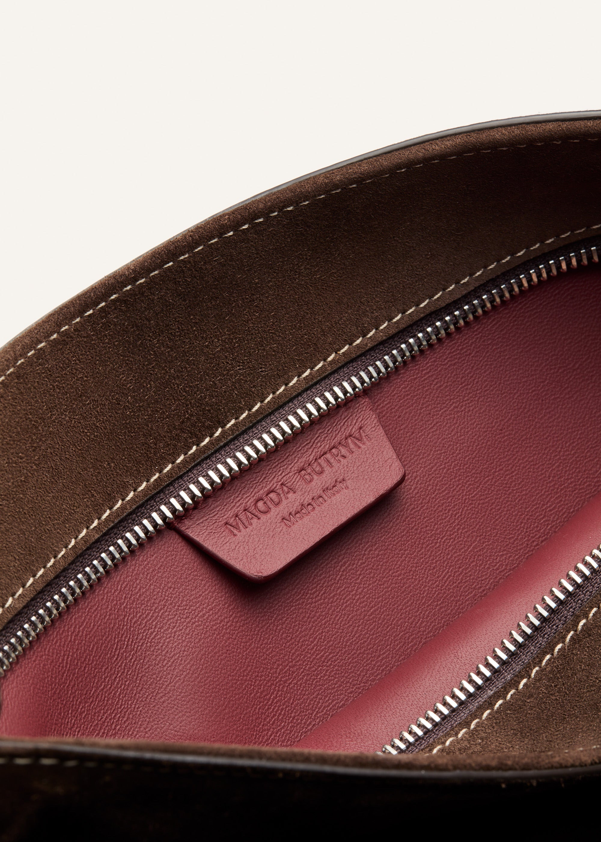 Maya bag in brown suede - 5