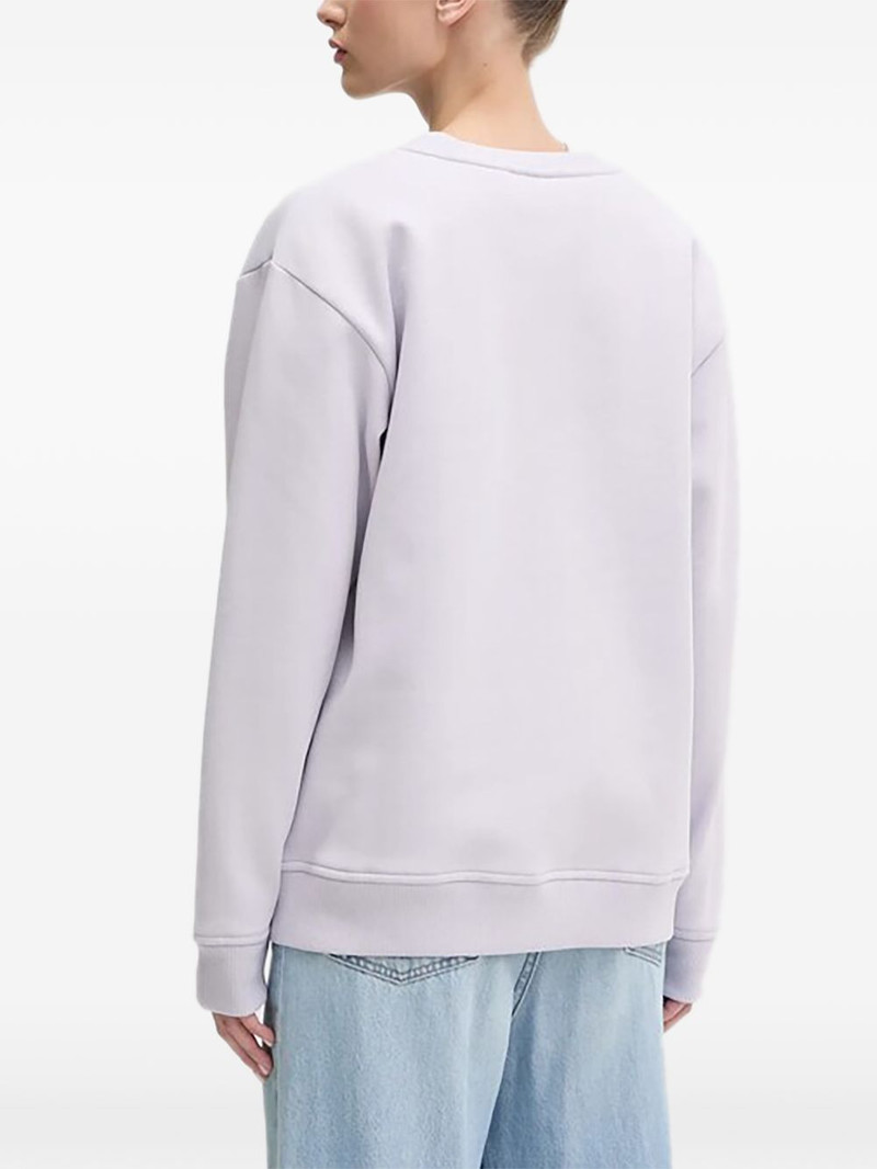 Classic V logo-print sweatshirt 3