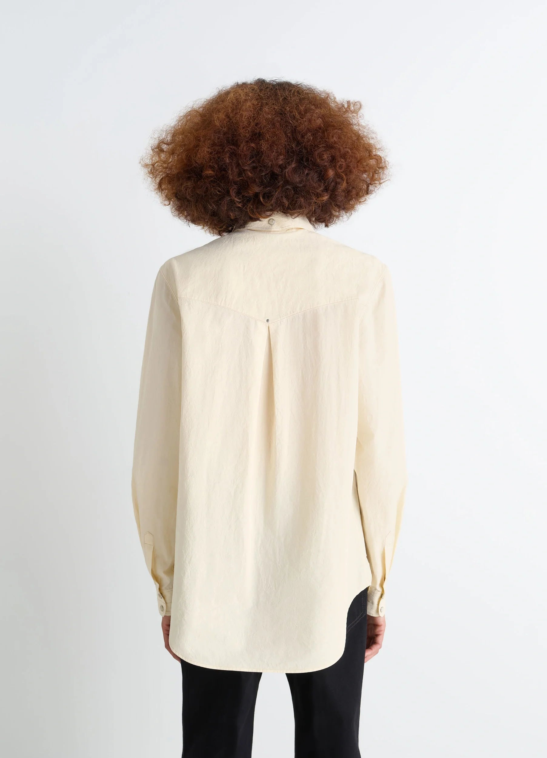CHEST-POCKET FITTED SHIRT - 5