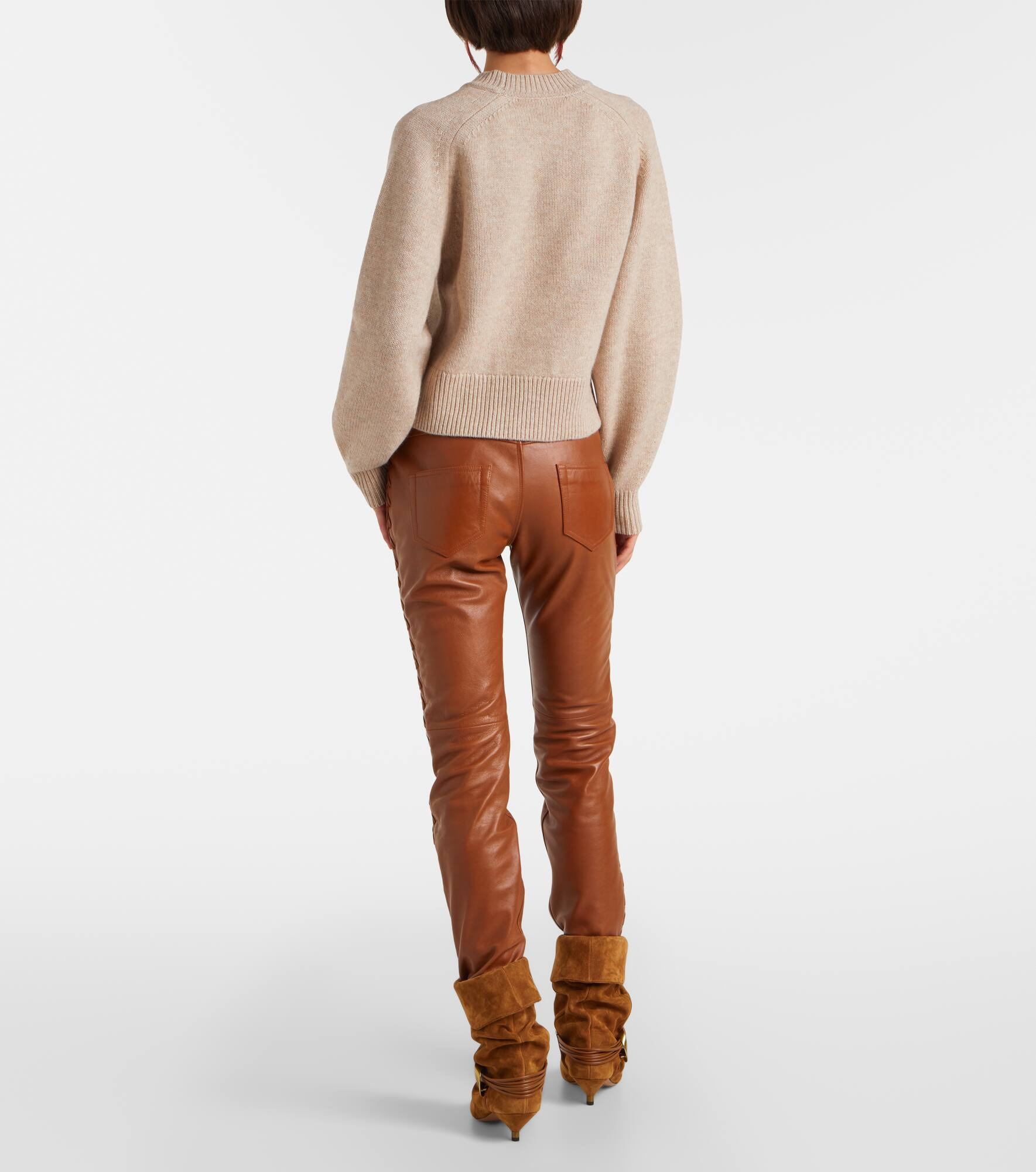 Leandra wool and cashmere sweater - 3