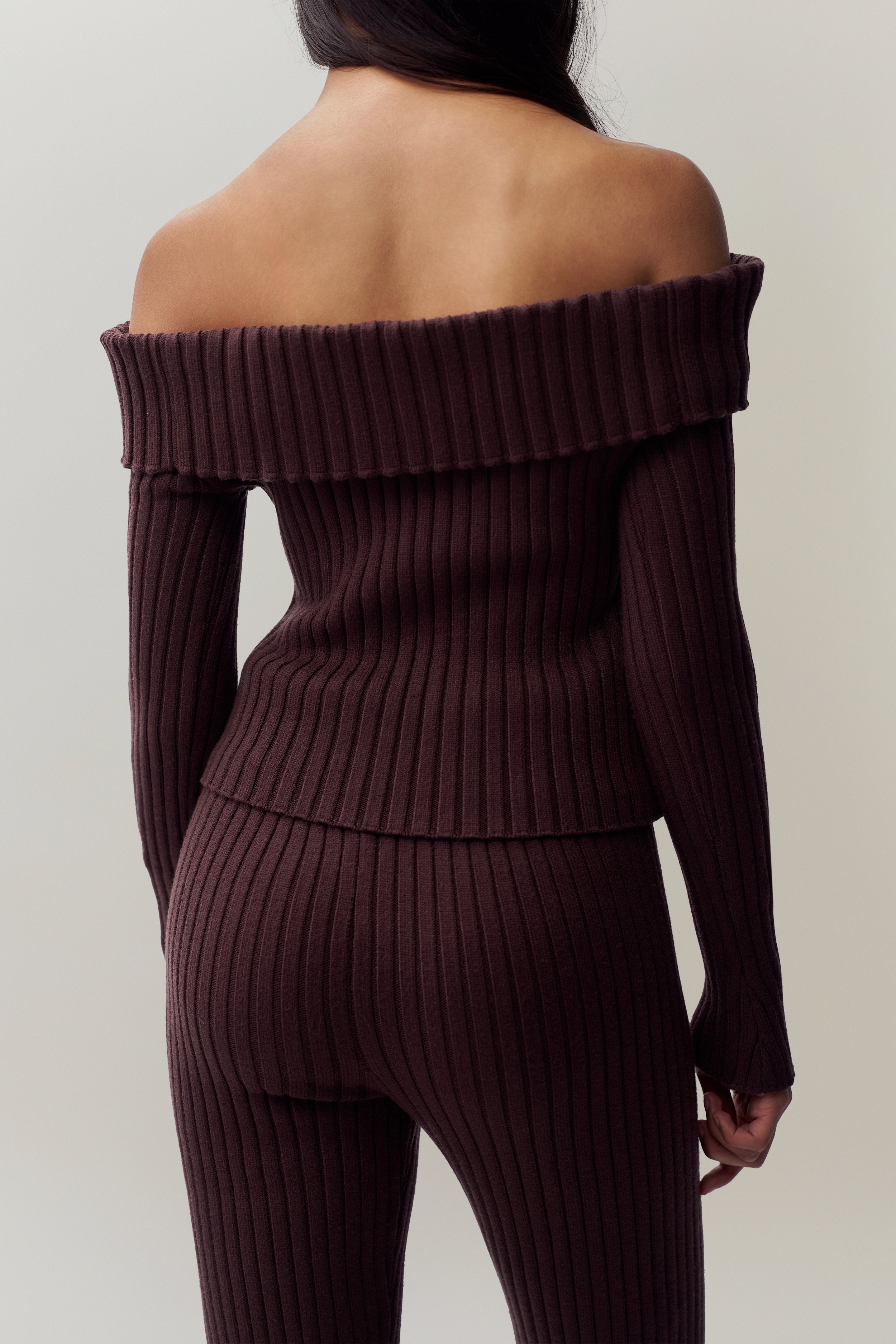 THALIA OFF SHOULDER SWEATER - 4