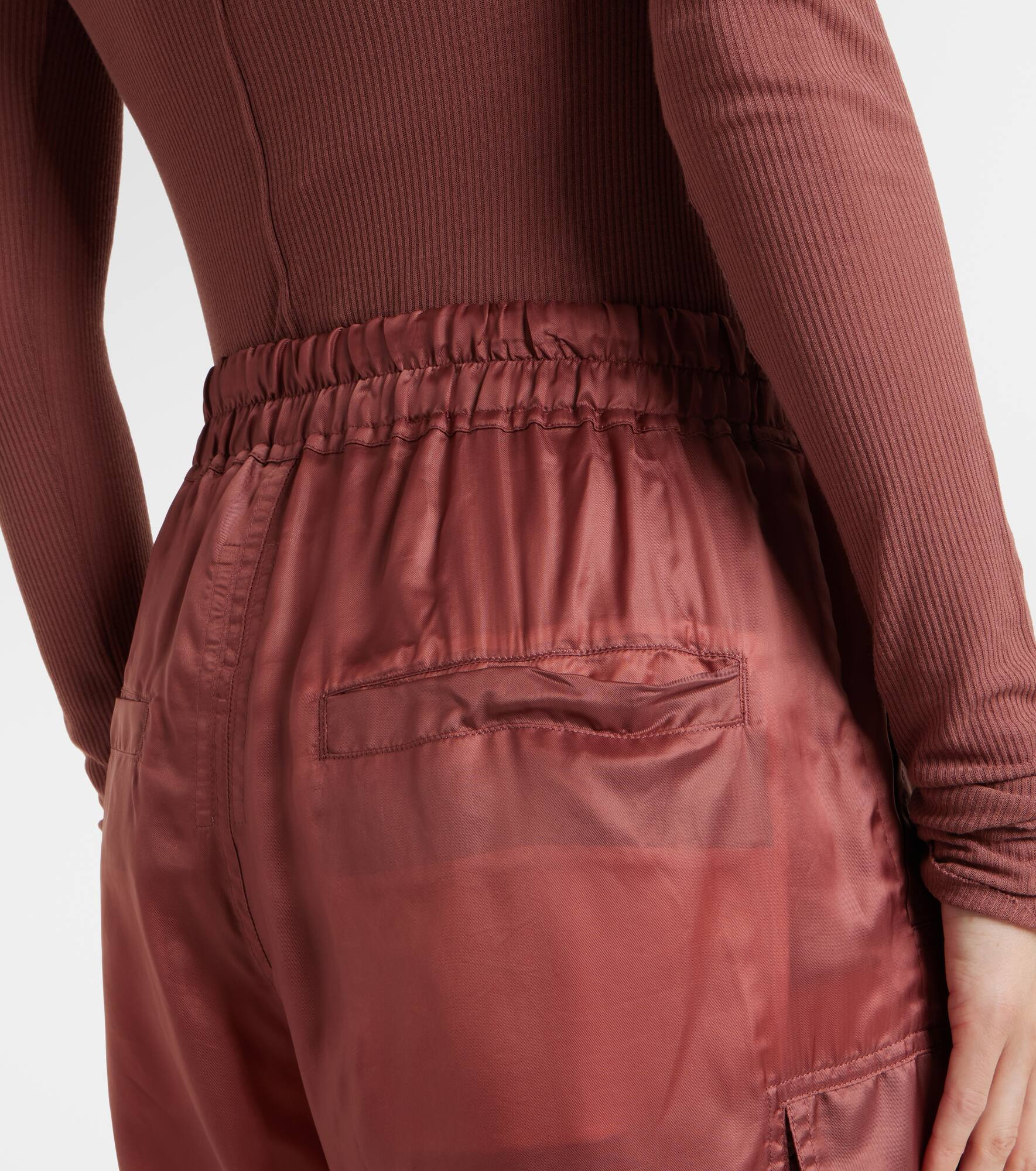 High-rise cargo pants - 6