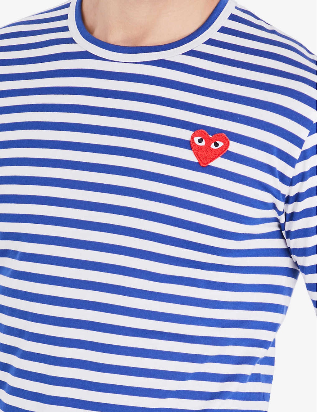 Clothing Comme Des Garcons T Shirt Selfridges Red Heart Cotton