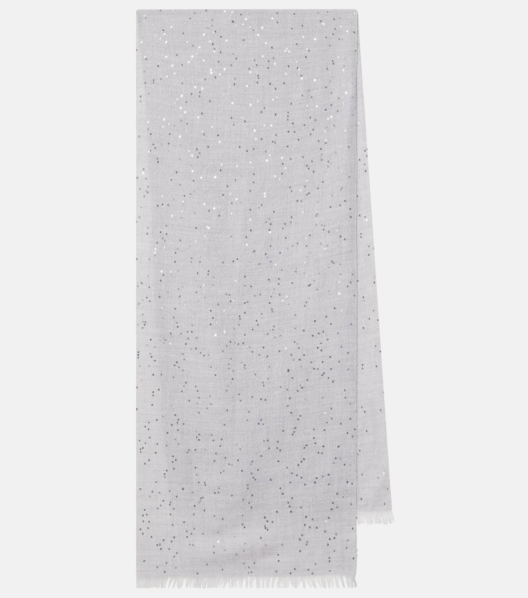 Cashmere and silk scarf - 1