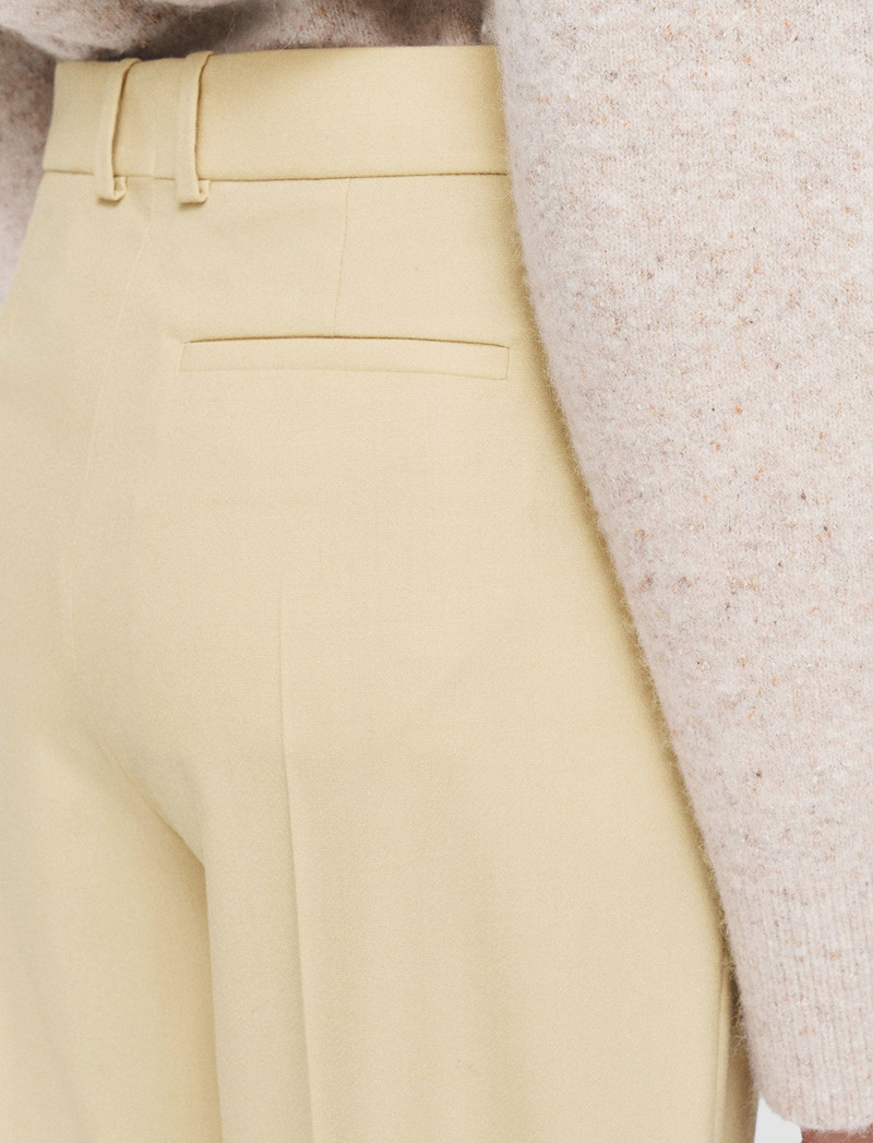Light Wool Flannel Alana Trousers 3