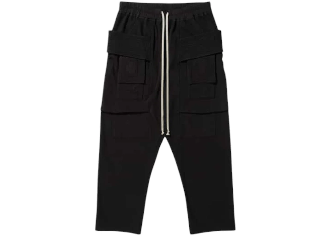 Rick Owens DRKSHDW Creatch Cargo Pants Black - 1