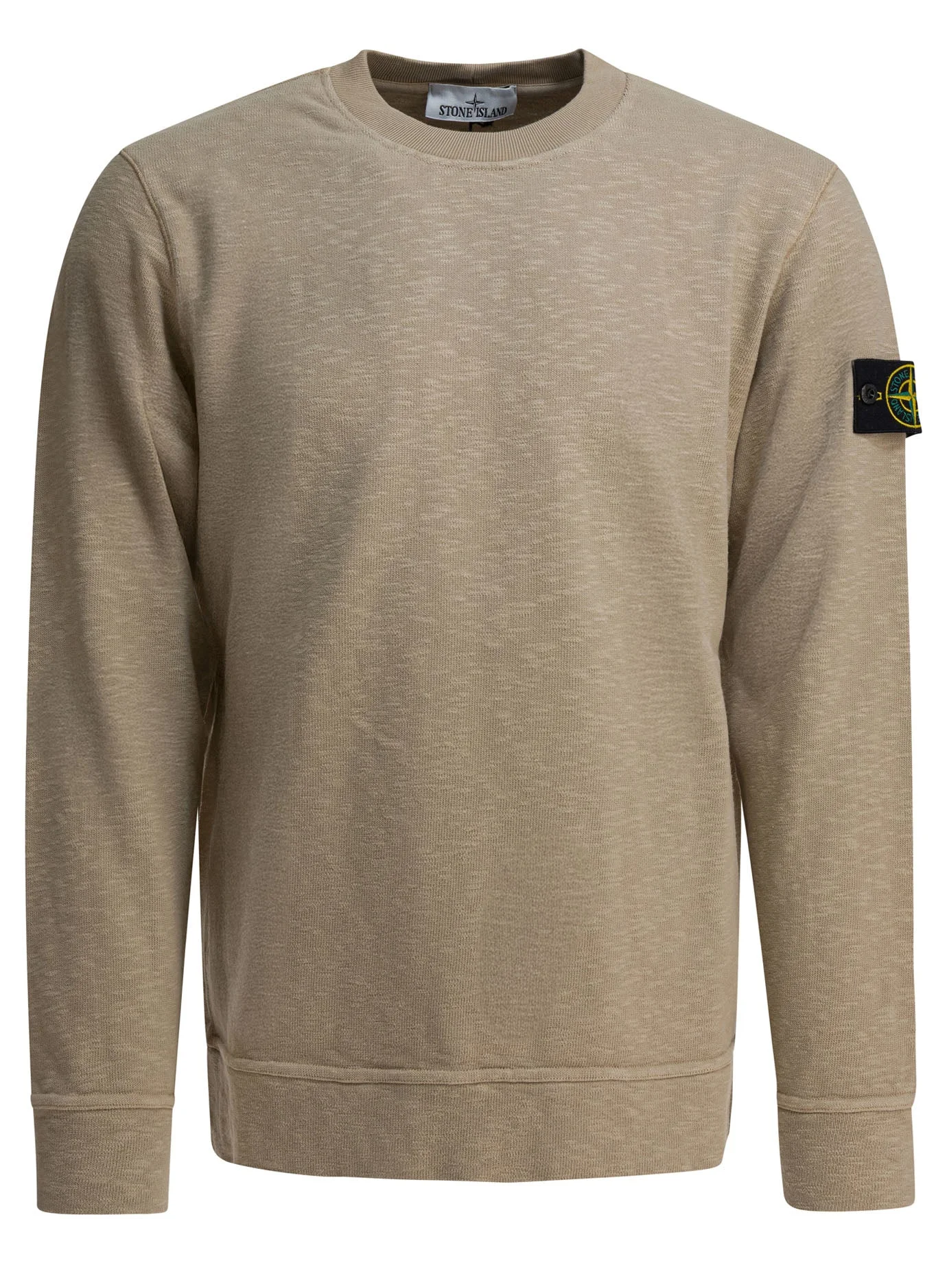 Stone Island Crewneck Sweatshirt With Logo - 1