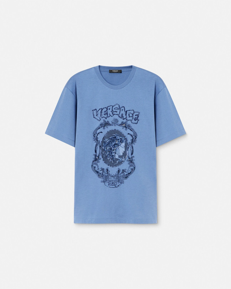 Embroidered Punk Cameo T-Shirt 1