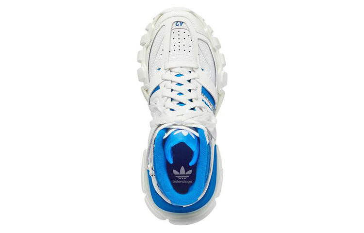 Balenciaga x adidas originals Track Forum Sneakers 'White Blue' 712828W3CZ19040 - 5
