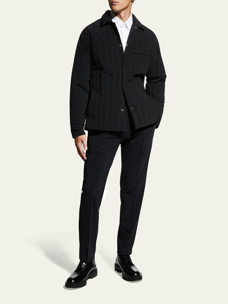 Theory Men's Curtis Precision Ponte Drawstring Pants outlook