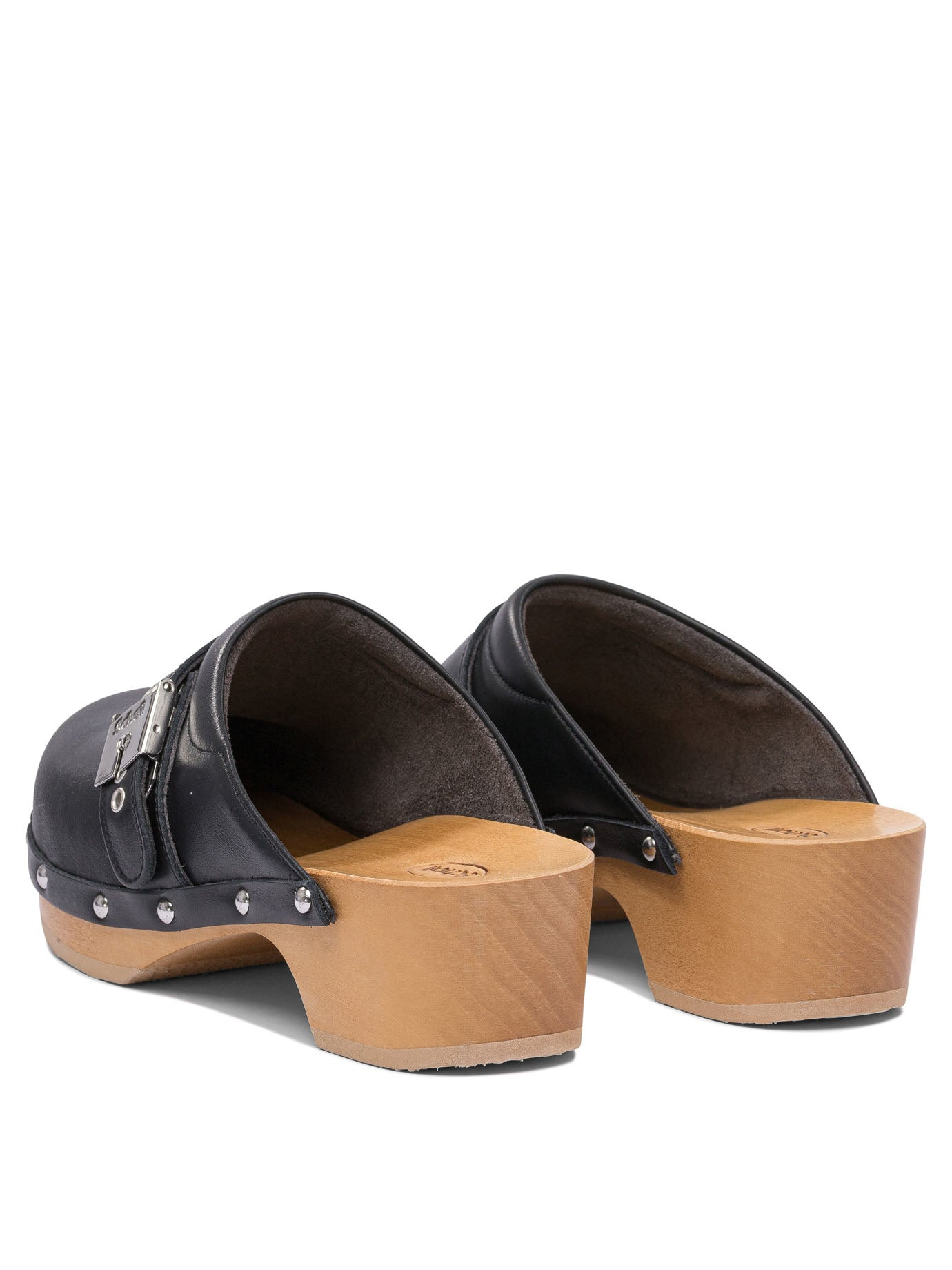Scholl - Scholl Pescura Clog 50 Blk&honey Ltre 50mm - 4