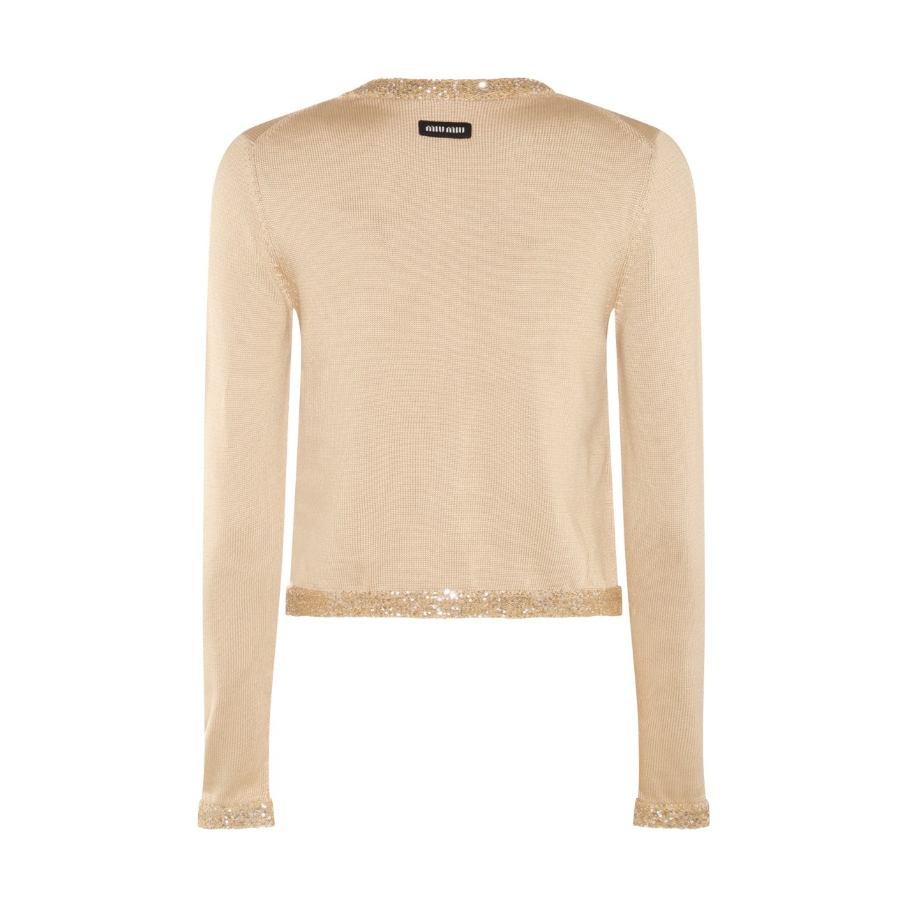 beige knitwear - 2