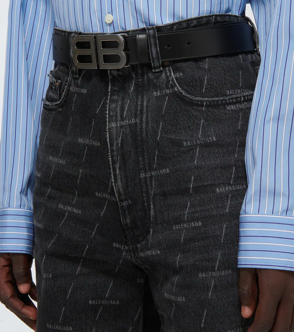 BB leather belt - 2