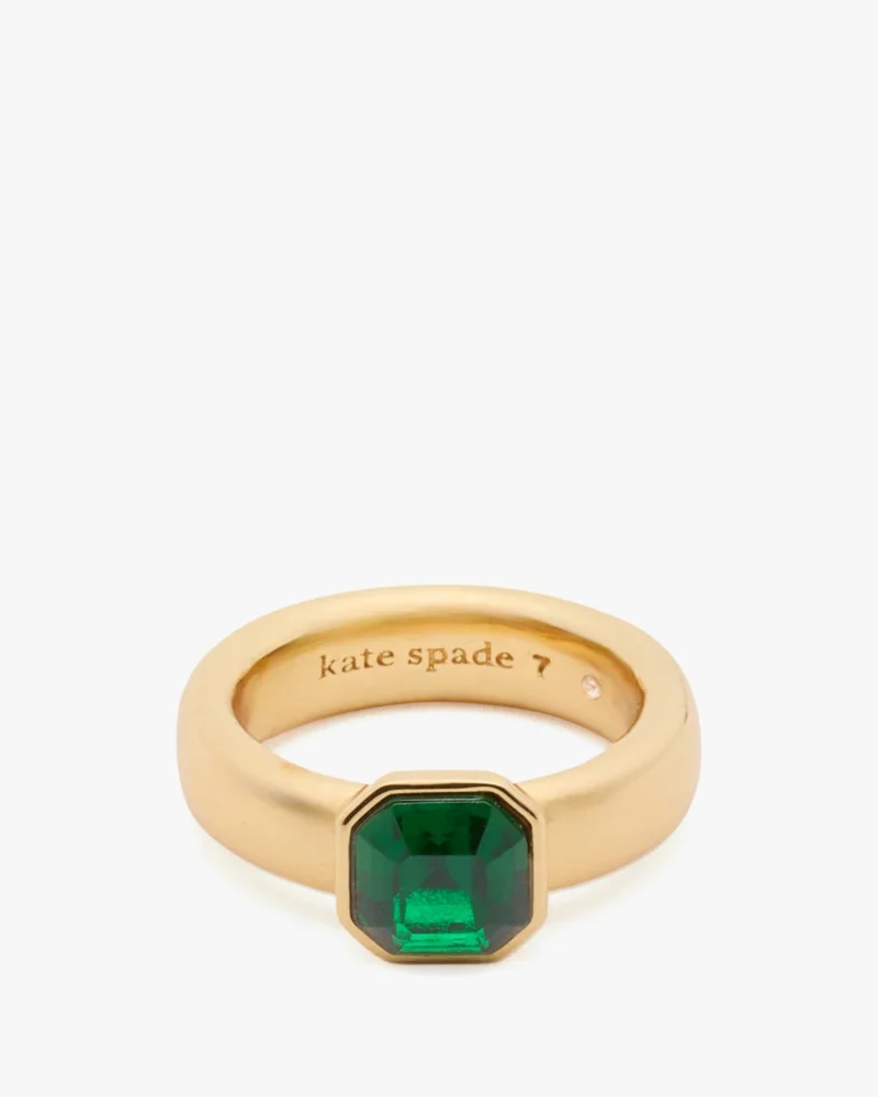 Keep Sparkling Asscher Ring - 1
