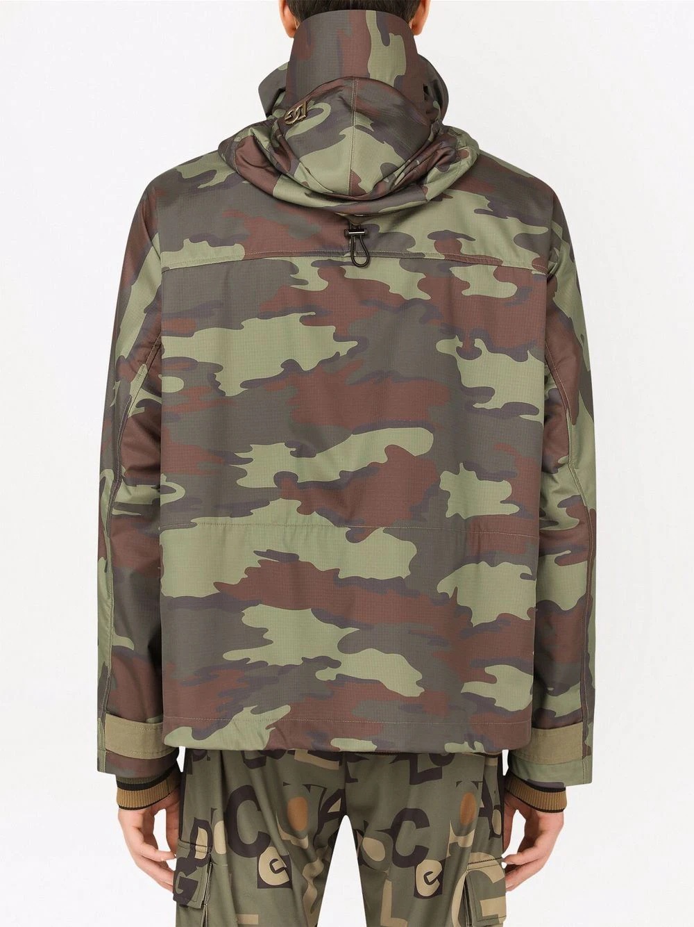 camouflage-print rain jacket - 4