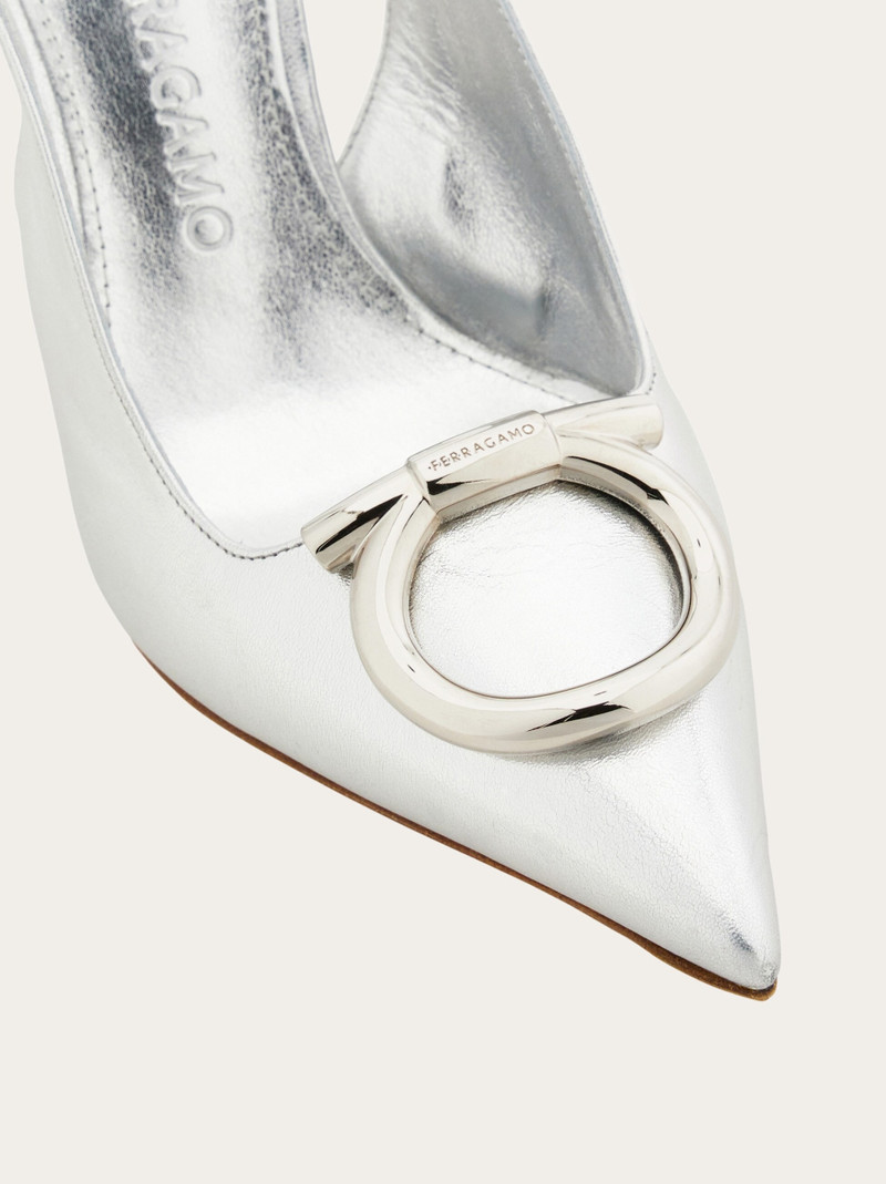 Maxi Gancini slingback pump 6