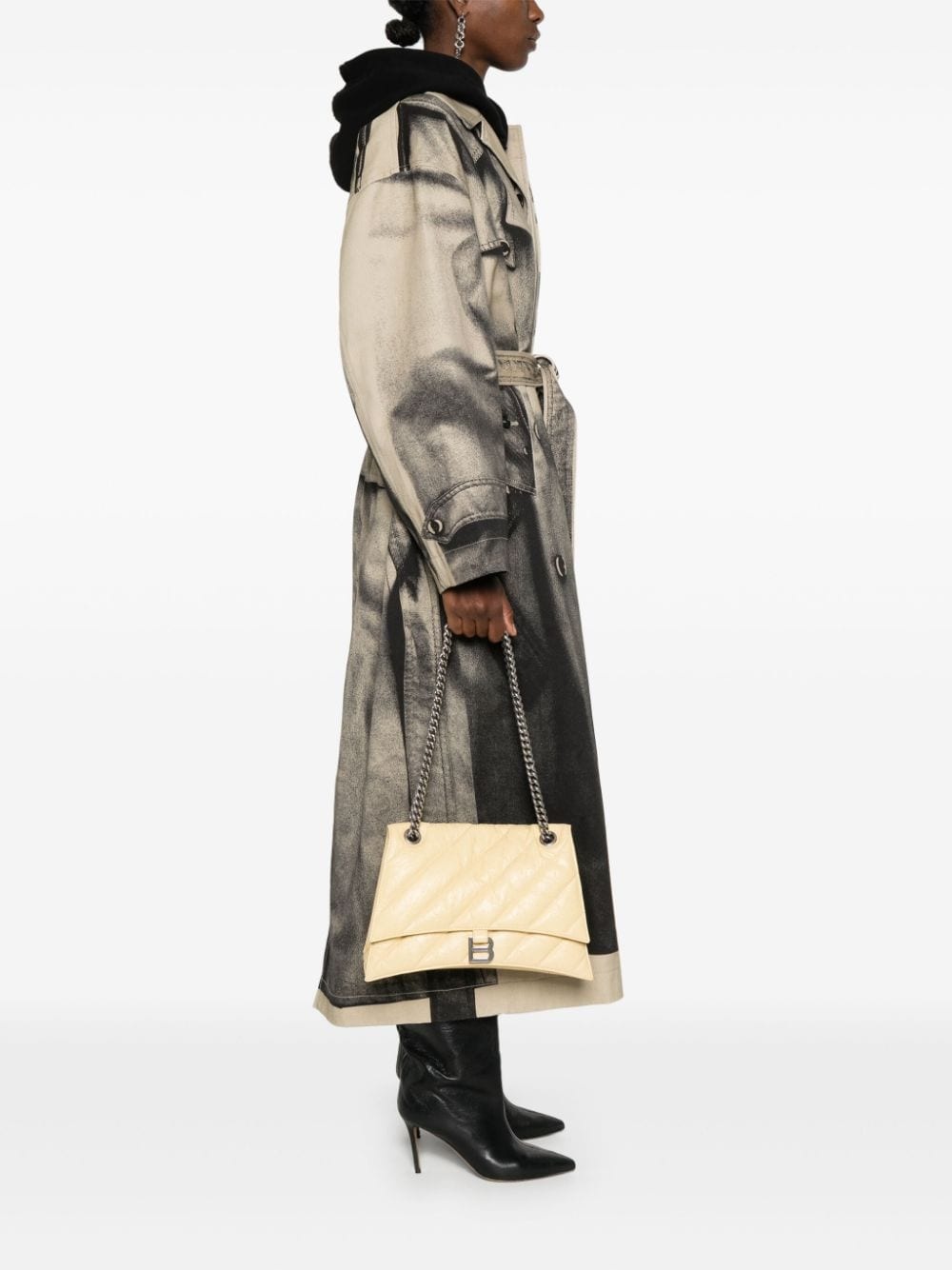 medium Crush leather shoulder bag - 2