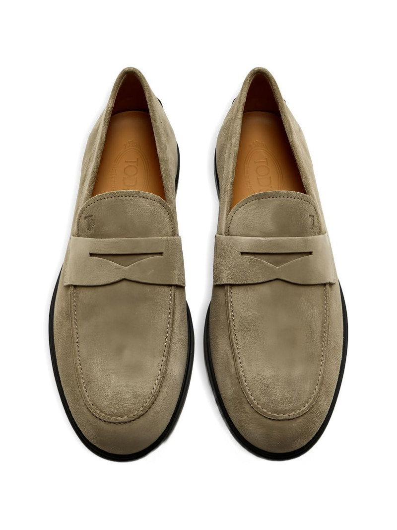Tod's suede loafers outlook