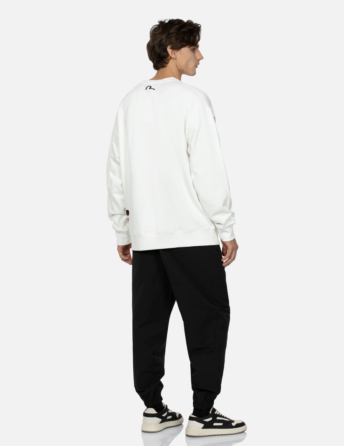 HIDE-AND-SEEK GODHEAD AND SEAGULL EMBROIDERY LOOSE FIT JOGGERS - 3