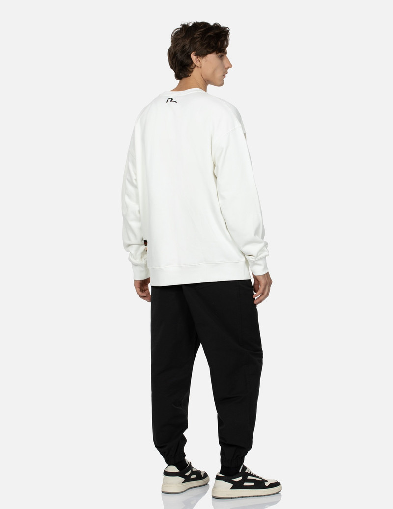 HIDE-AND-SEEK GODHEAD AND SEAGULL EMBROIDERY LOOSE FIT JOGGERS 3