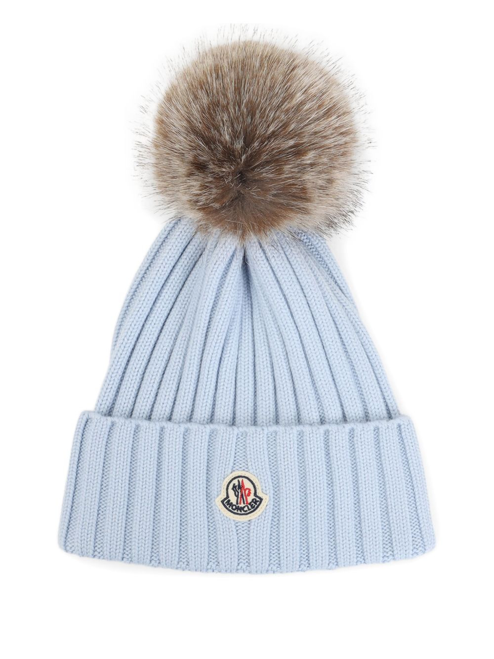 ribbed-knit pom-pom beanie - 3