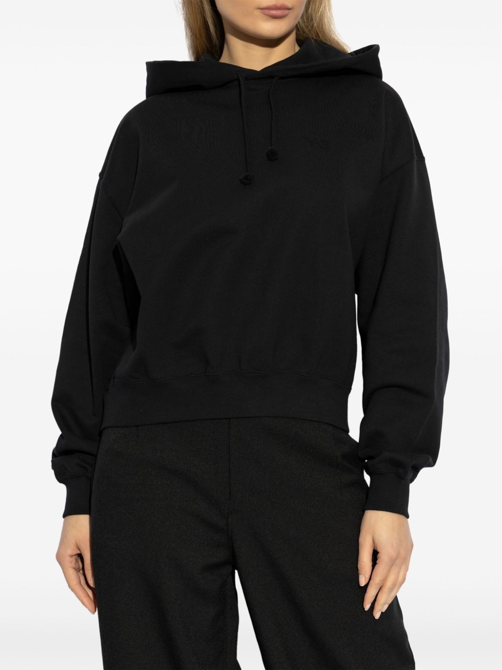 logo-print hoodie - 3