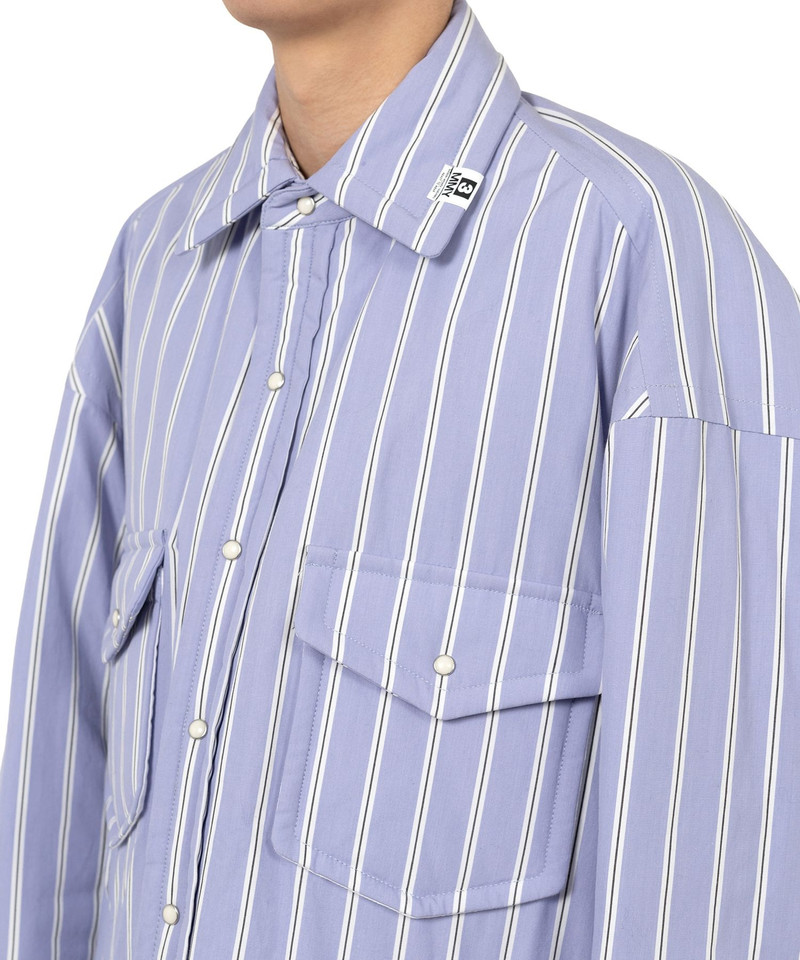 Stripe Puffer Shirt 14