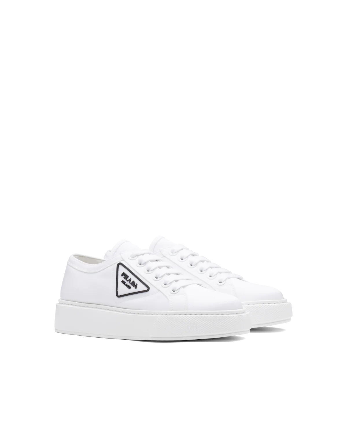 Nylon gabardine sneakers - 1