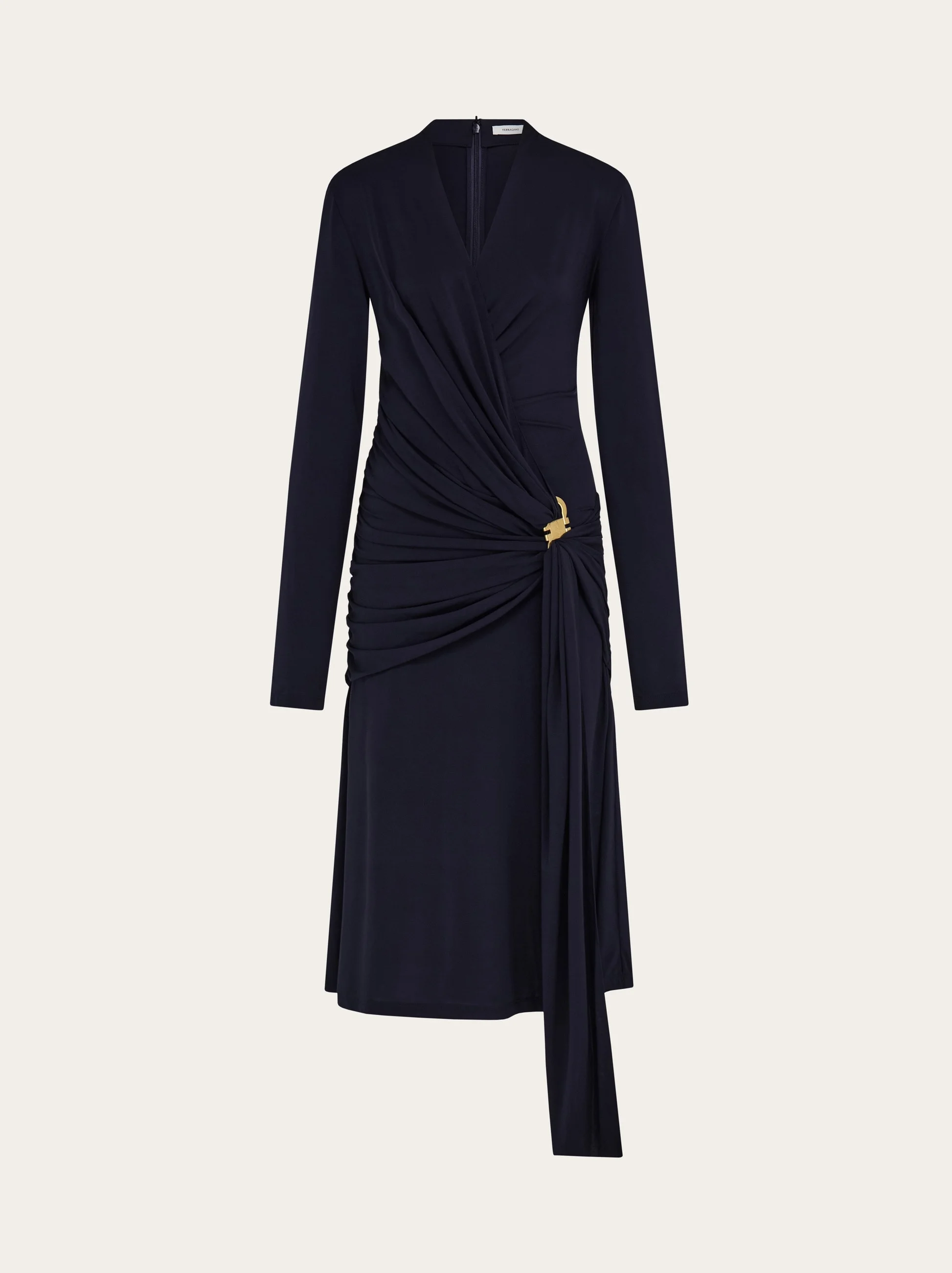 Midi wrap dress - 1
