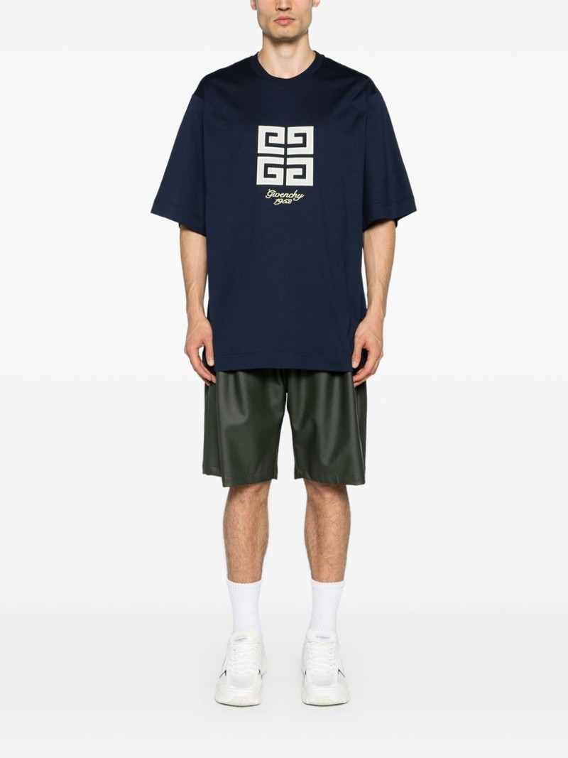 Givenchy 4G-motif cotton T-shirt outlook