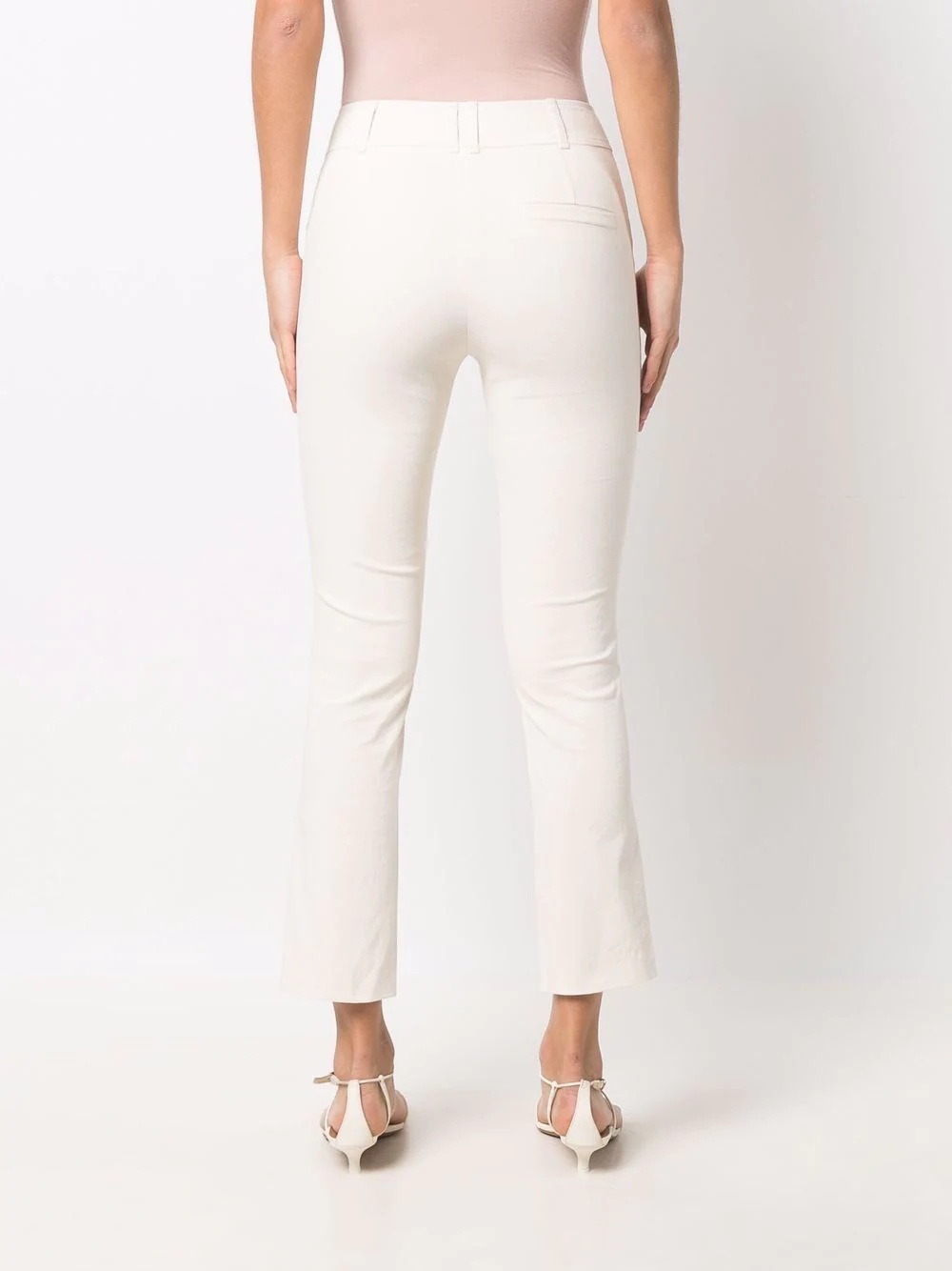 mid-rise straight trousers - 4