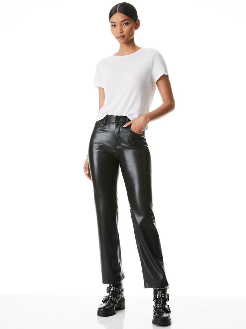 AMAZING VEGAN LEATHER BOYFRIEND PANT 6