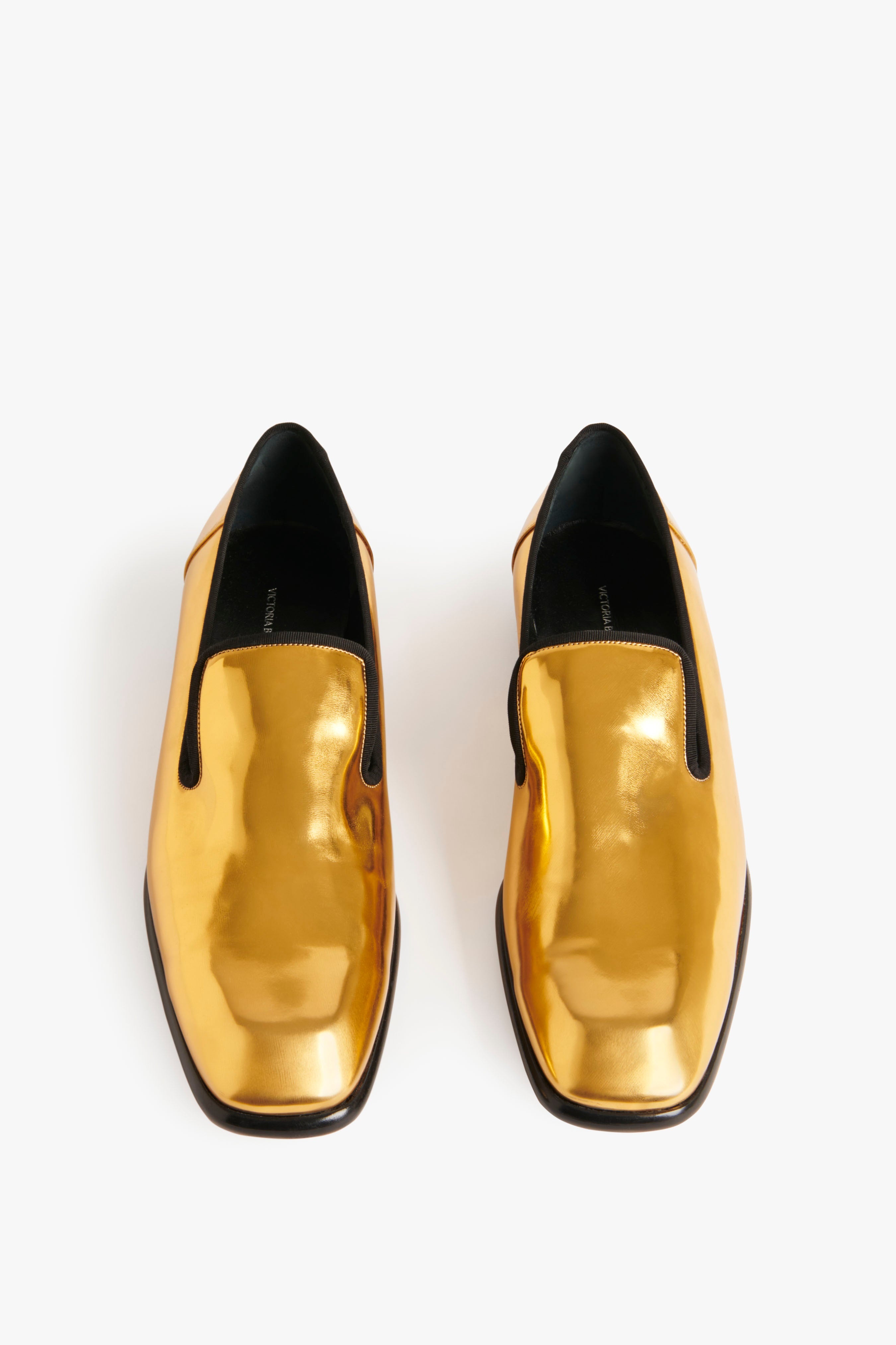 Hanna Loafer in Light Gold - 2