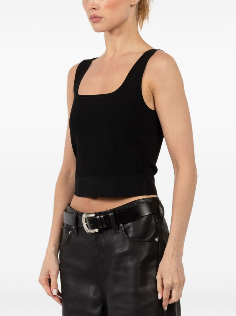 Uri square-neck ribbed top 4