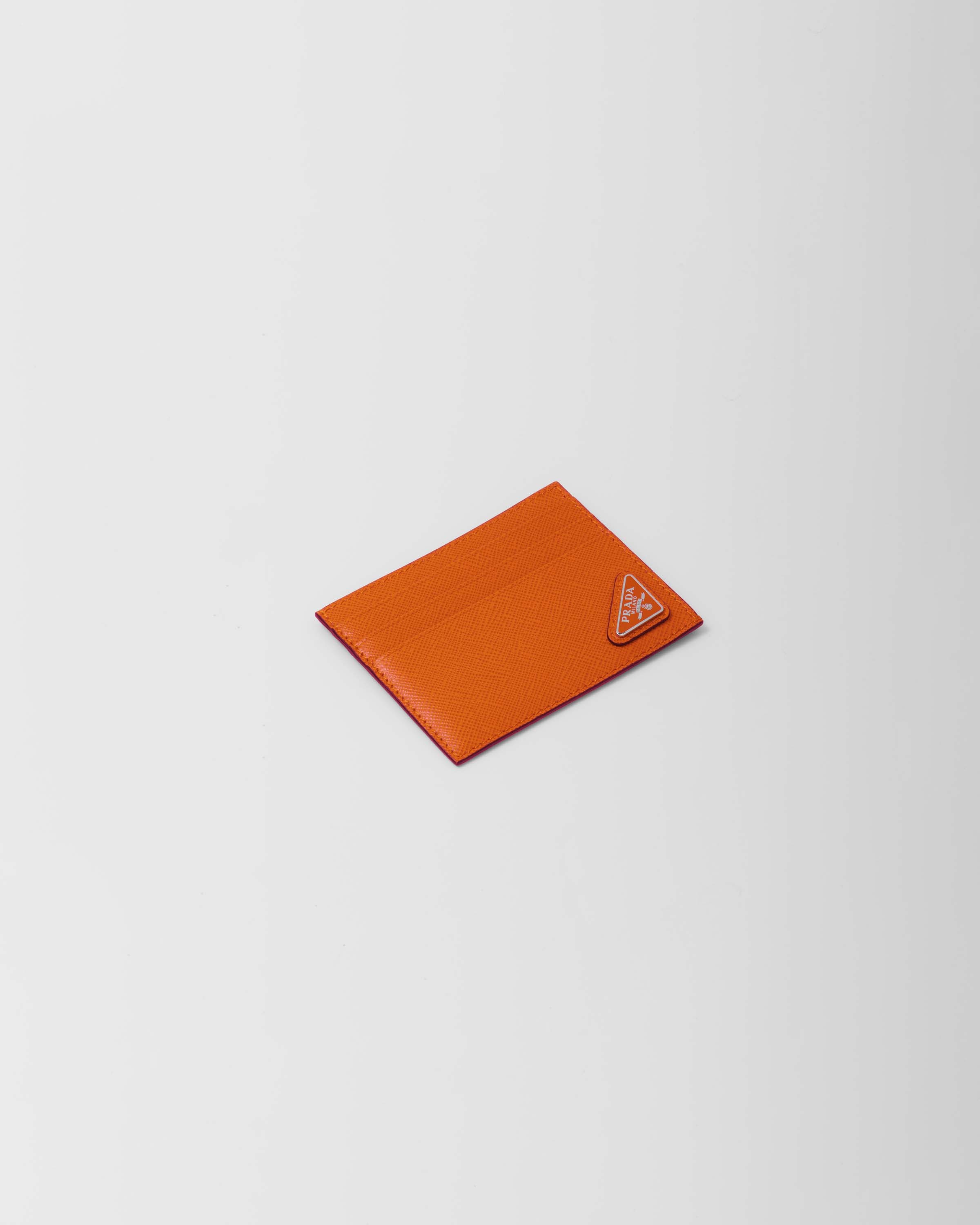 Saffiano leather card holder - 2
