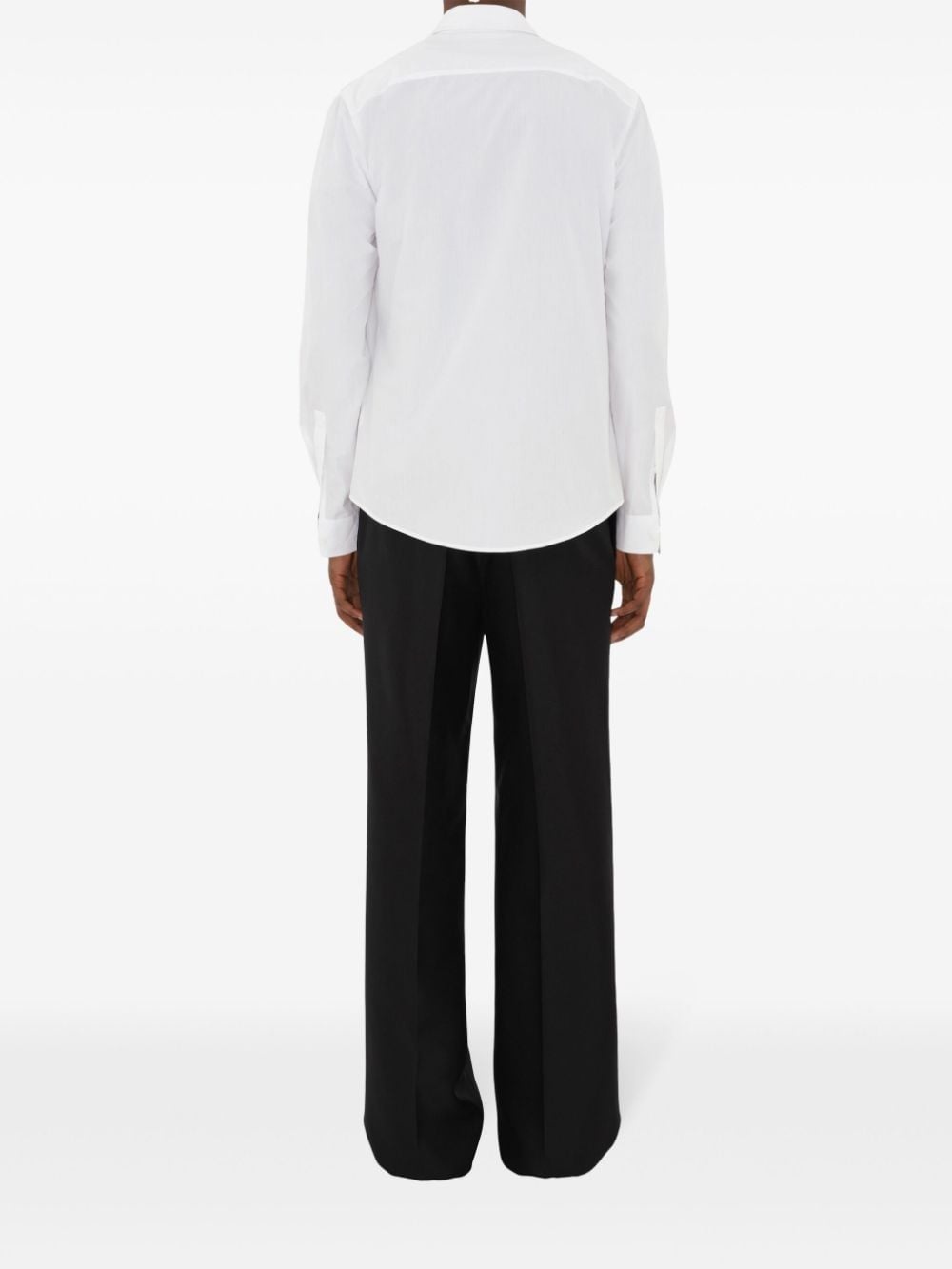 EKD-embroidered cotton shirt - 4