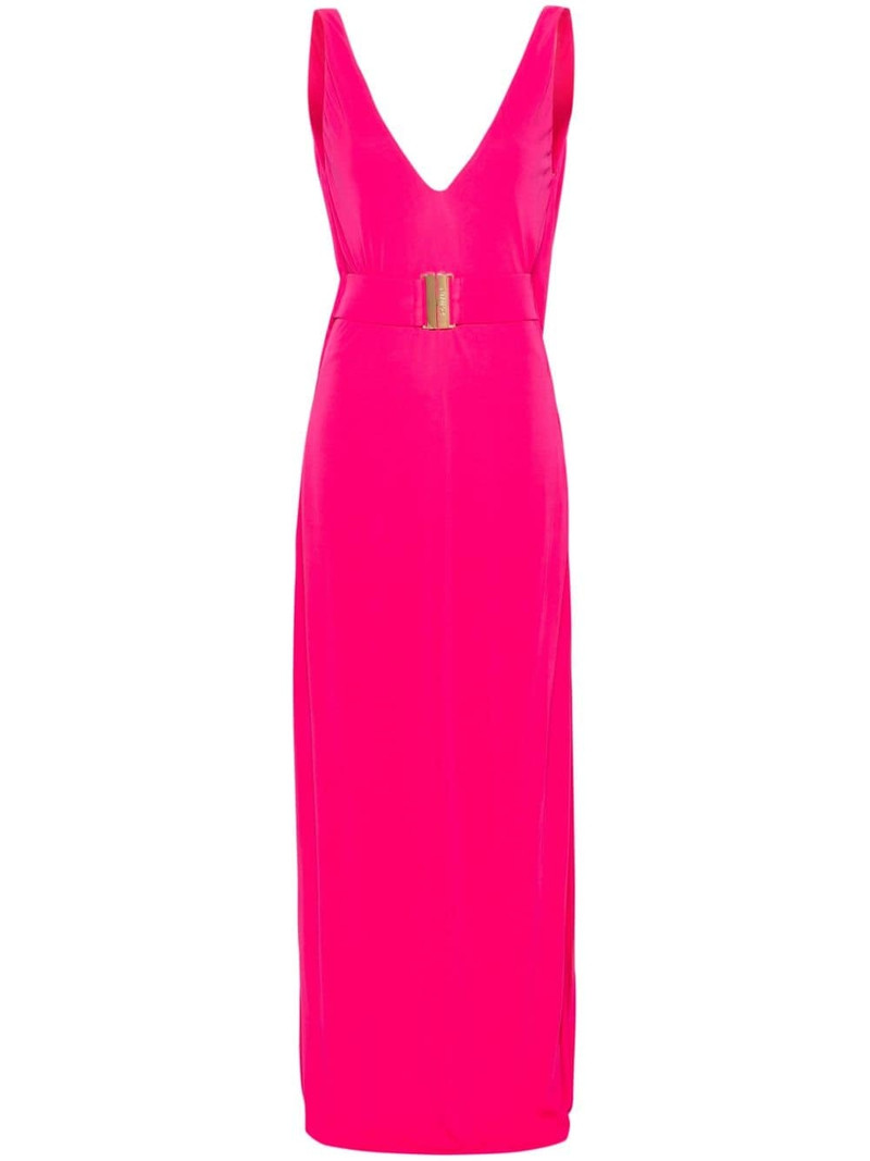 Cabreo V-neck maxi dress 1