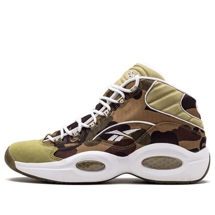 Reebok A Bathing Ape x Mita Sneakers x Question Mid '1st Camo' BD4232 - 1