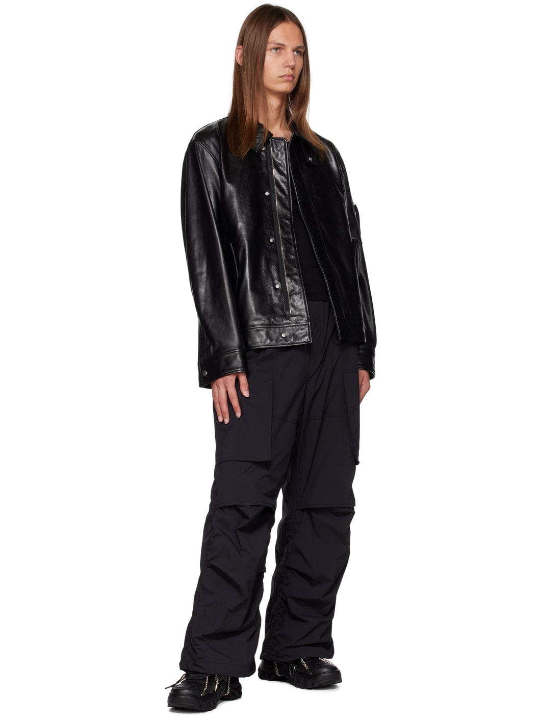 Black Boccaccio II Harness Sneakers - 5