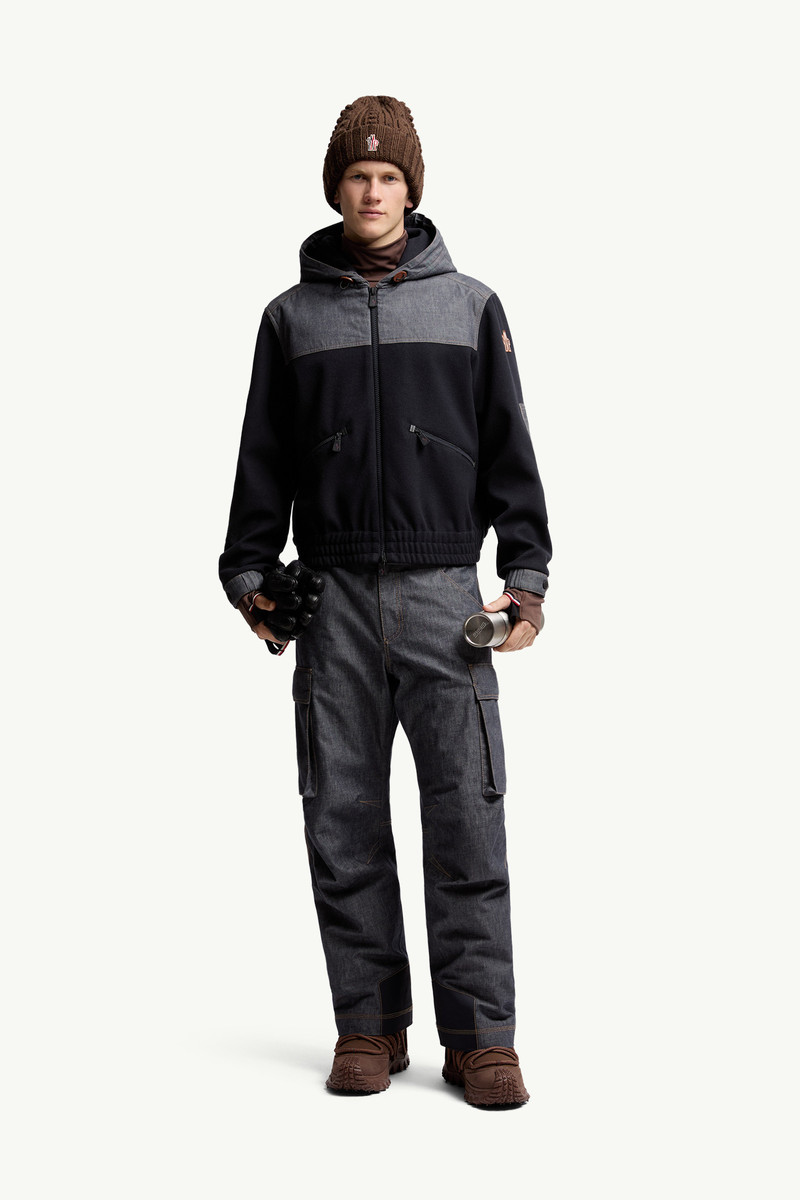 Moncler Grenoble Cotton Zip-Up Hoodie outlook
