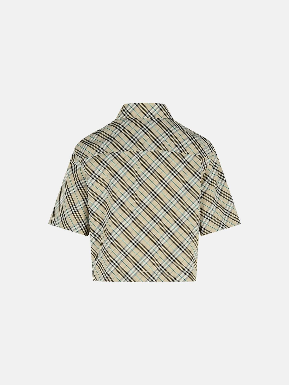CREAM COTTON SHIRT - 3