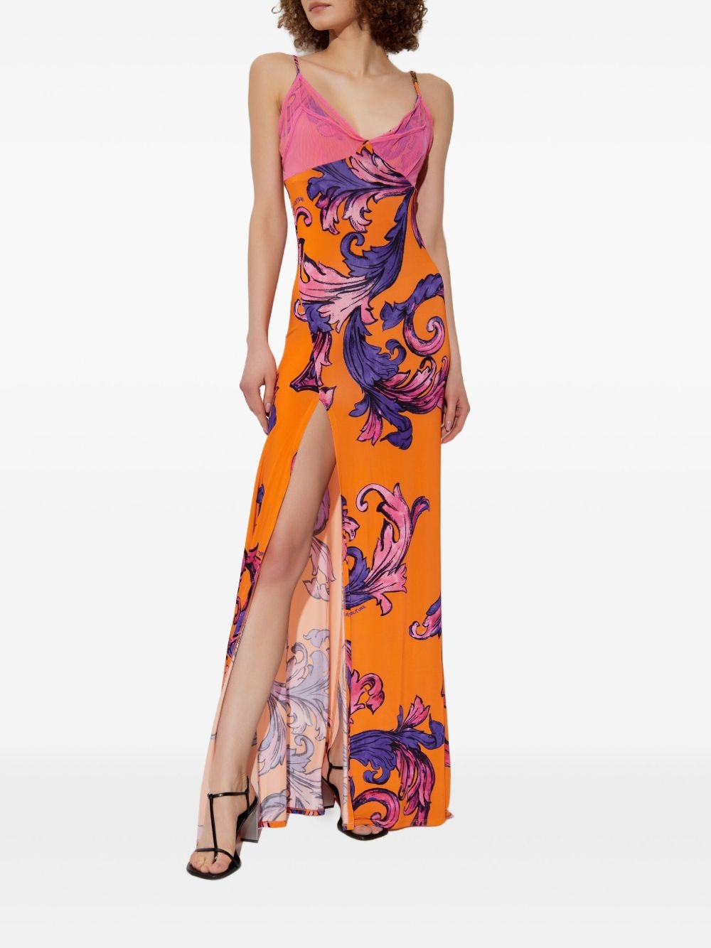 floral-print dress - 2