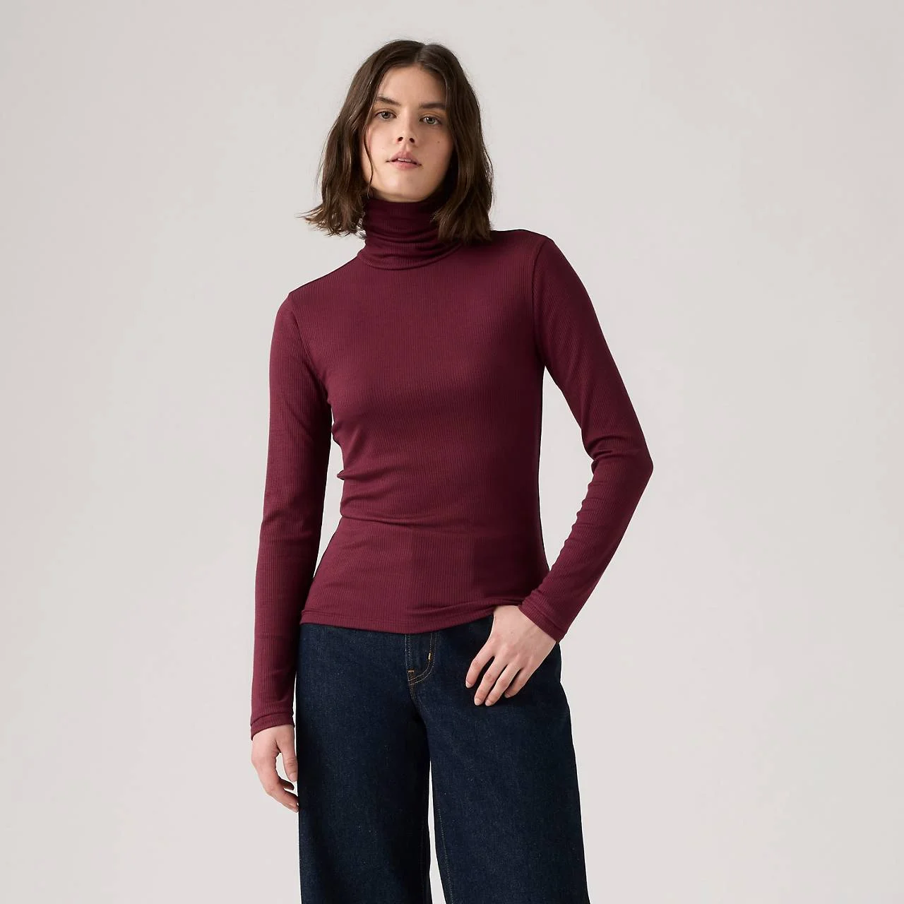 DREAMY TURTLENECK TOP - 1