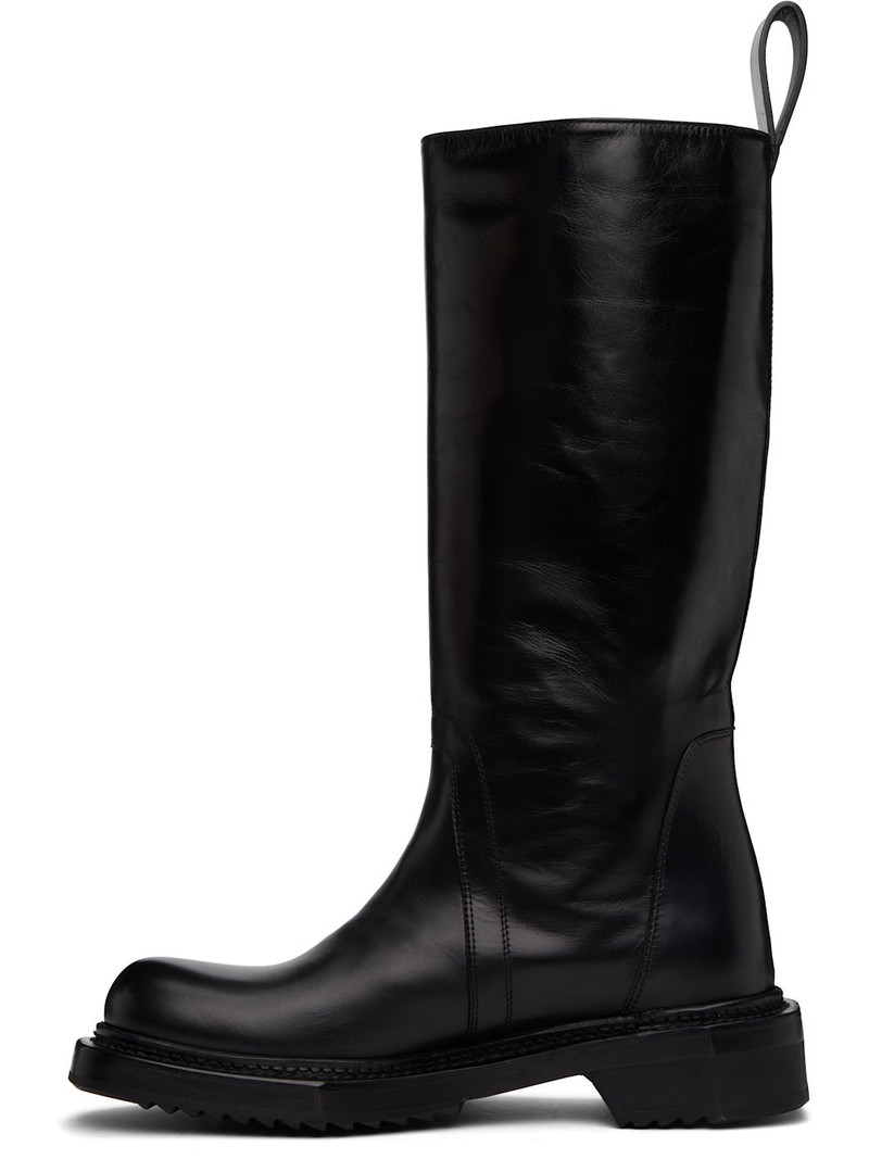 Black Hollywood Pull On Cyclops Tall Boots 3
