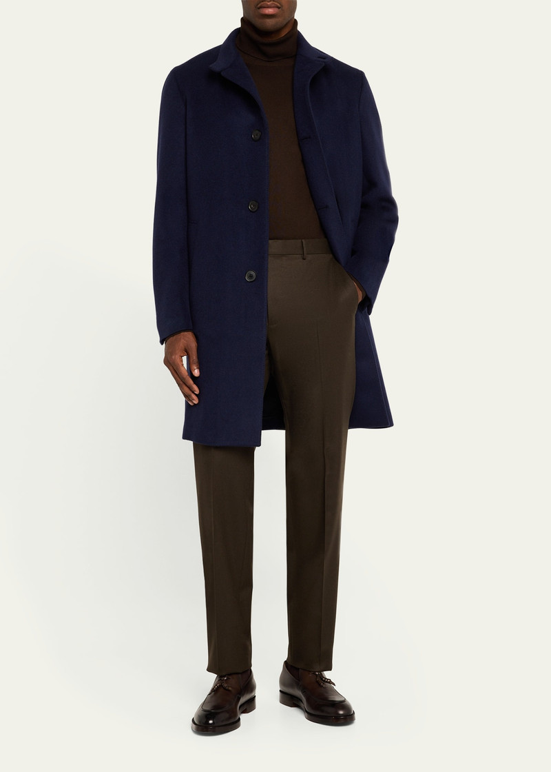 ZEGNA Men's Oasi Cashmere Overcoat outlook