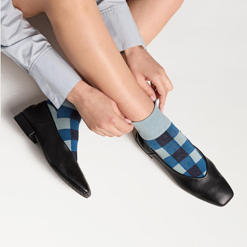 3 Pack Plaid Argyle Socks 4