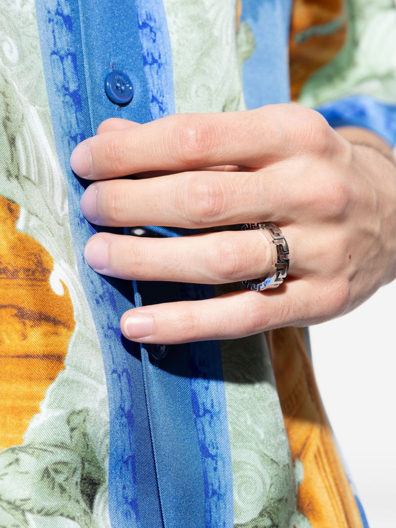 VERSACE Greca-motif ring outlook
