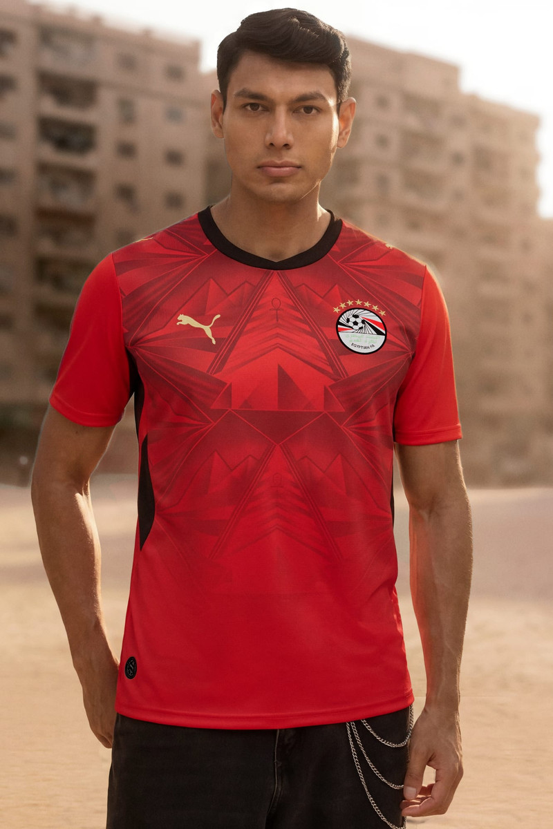 PUMA Egypt Home Men's Soccer Jersey outlook
