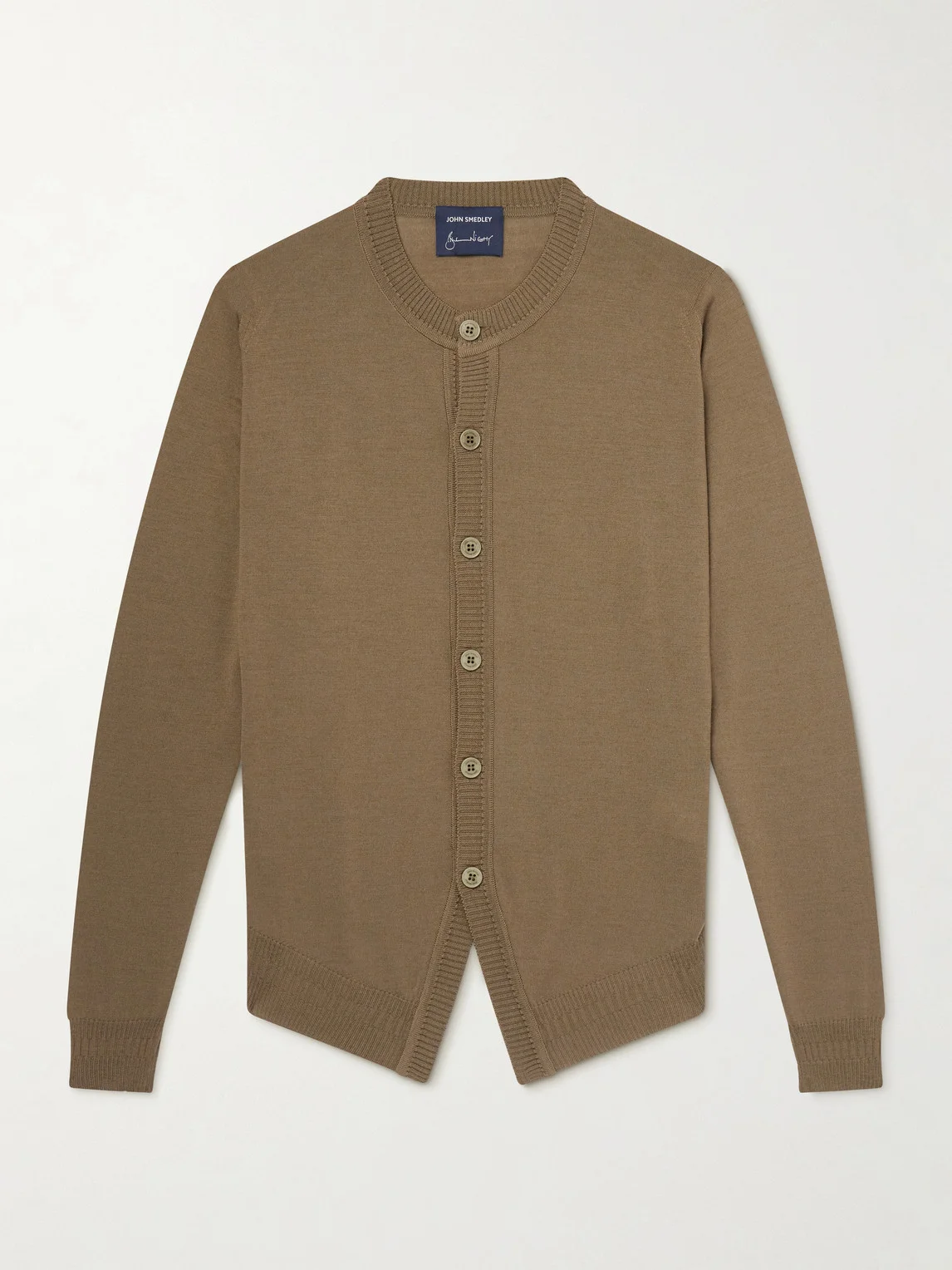 Bill Nighy Merino Wool Cardigan - 1