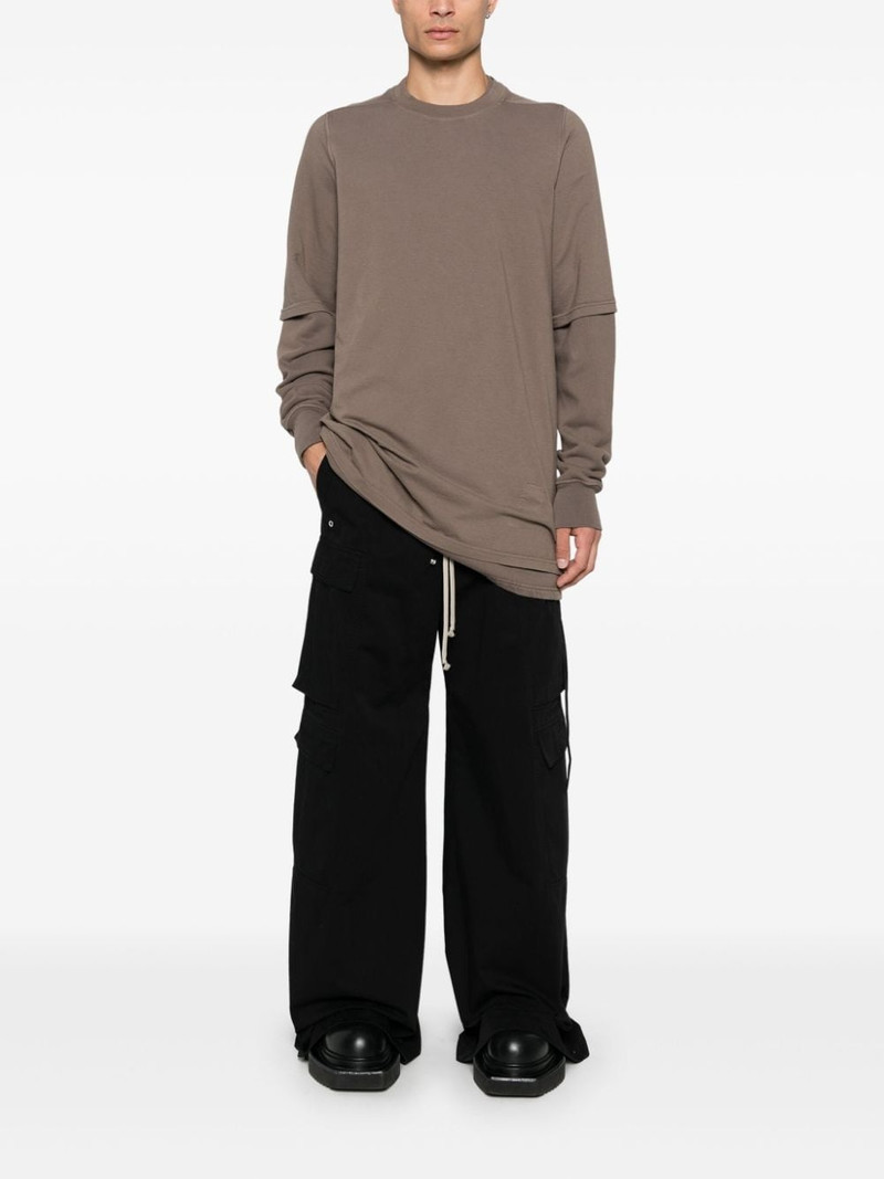 Rick Owens DRKSHDW Hustler sweatshirt outlook
